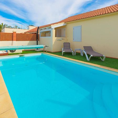 Private Villa With Heated Pool & Terrace See View Corralejo Dış mekan fotoğraf