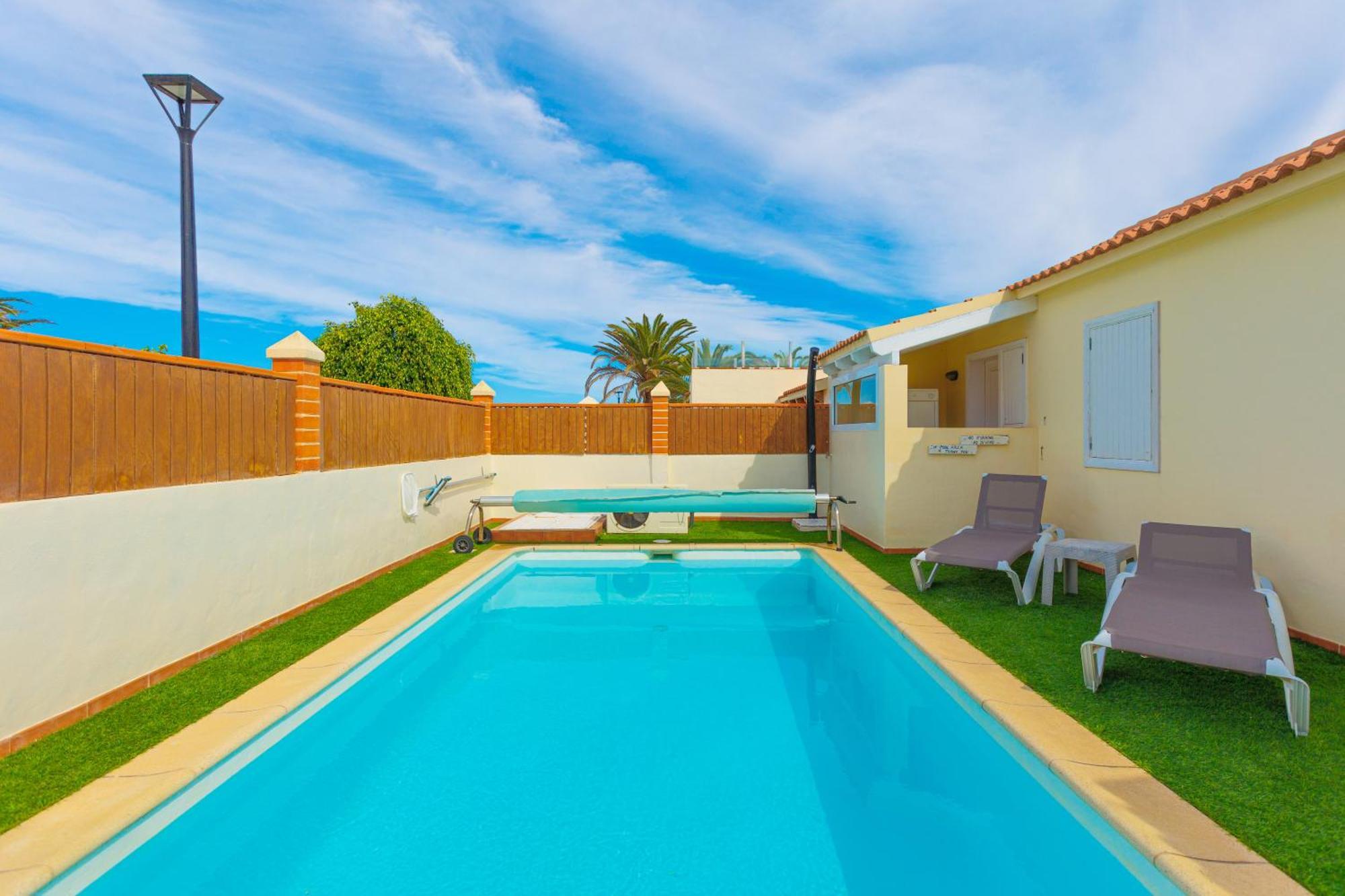 Private Villa With Heated Pool & Terrace See View Corralejo Dış mekan fotoğraf