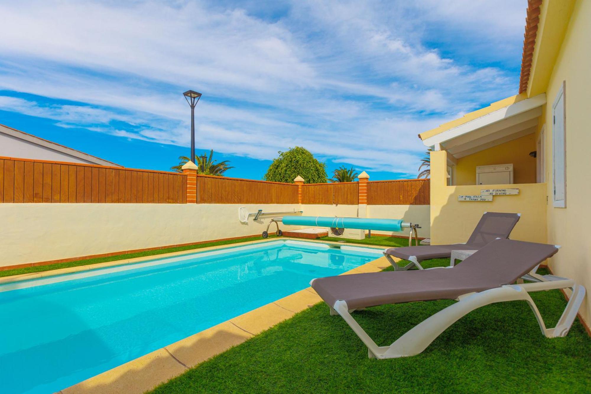 Private Villa With Heated Pool & Terrace See View Corralejo Dış mekan fotoğraf