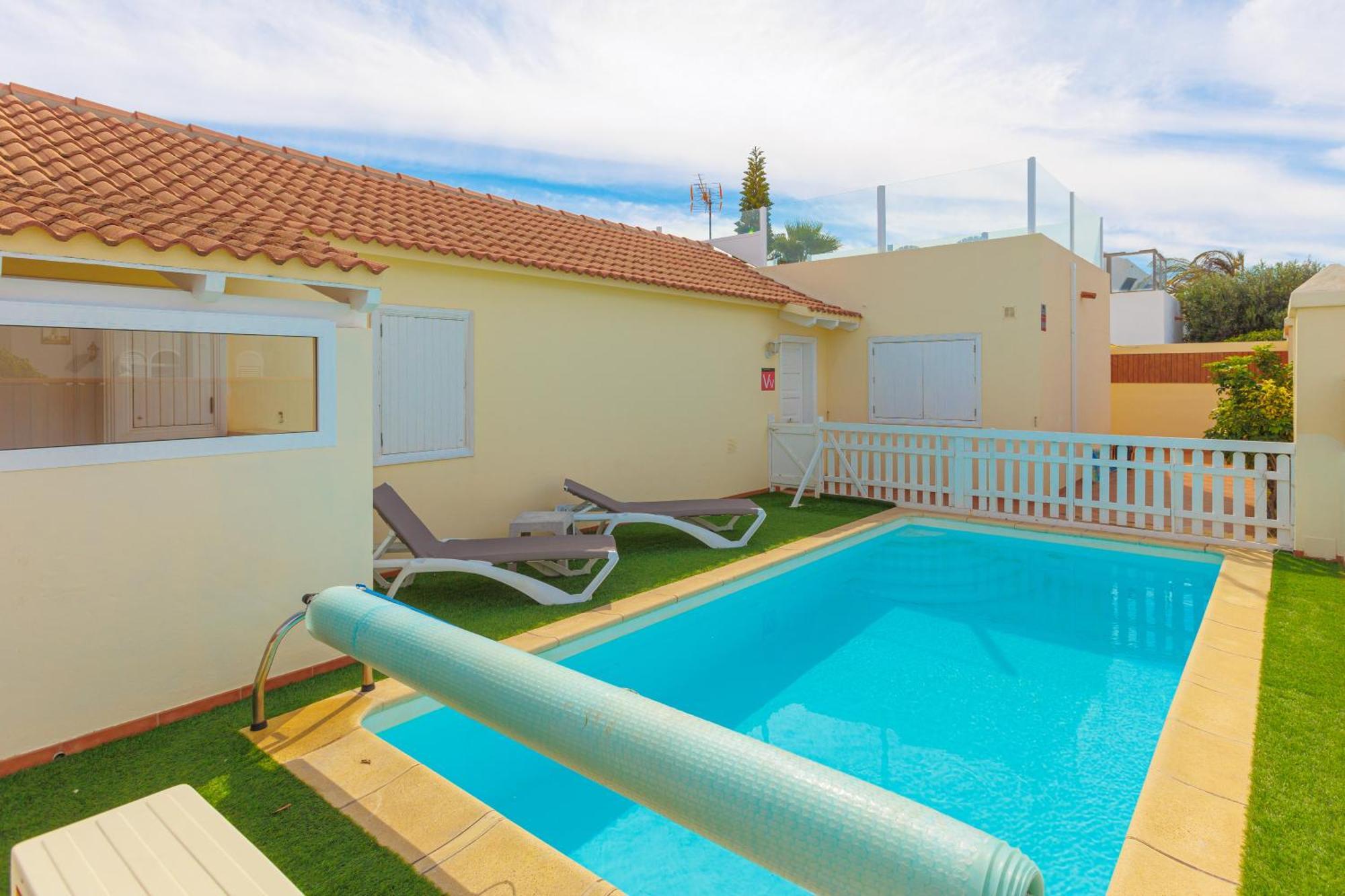 Private Villa With Heated Pool & Terrace See View Corralejo Dış mekan fotoğraf
